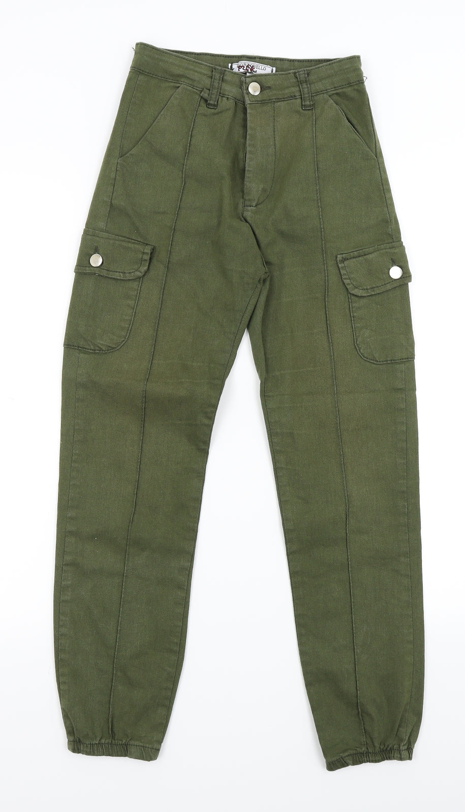 Portobello punk Womens Green   Straight Jeans Size 8