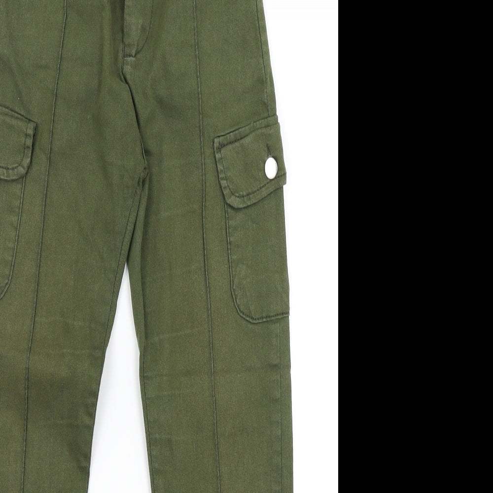 Portobello punk Womens Green   Straight Jeans Size 8