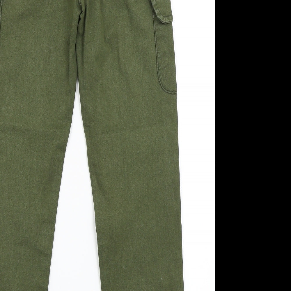 Portobello punk Womens Green   Straight Jeans Size 8