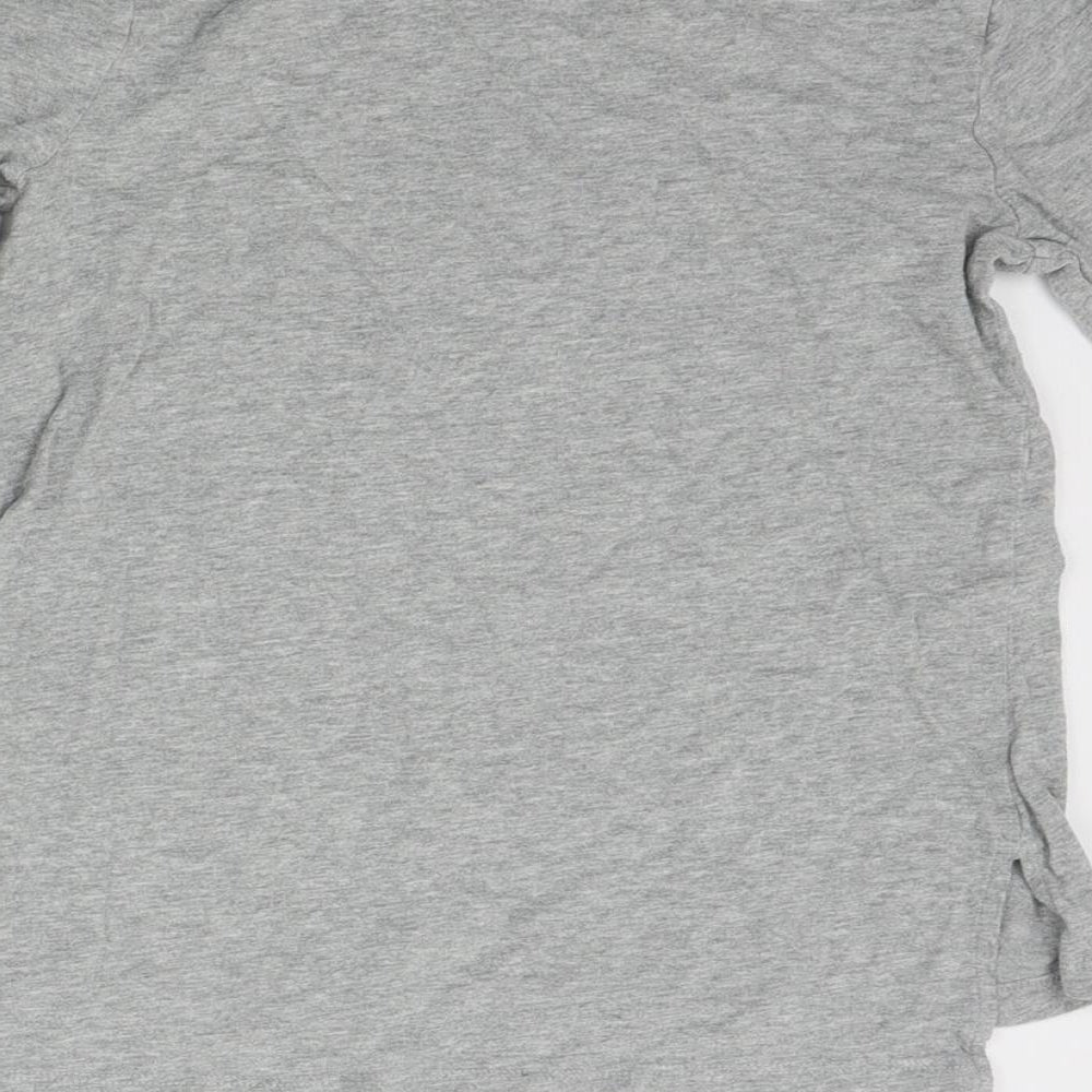 Gap Girls Grey Houndstooth  Basic T-Shirt Size M