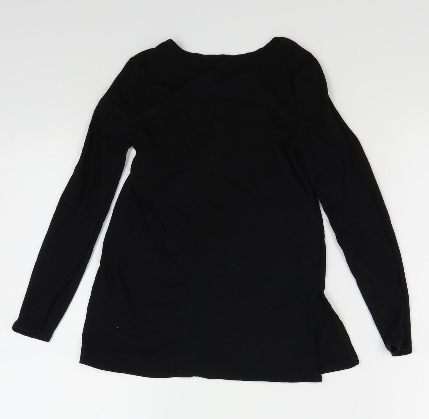 Epic Threads Girls Black   Basic T-Shirt Size S