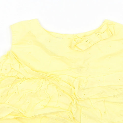 monson Girls Yellow   Kaftan  Size 18-24 Months