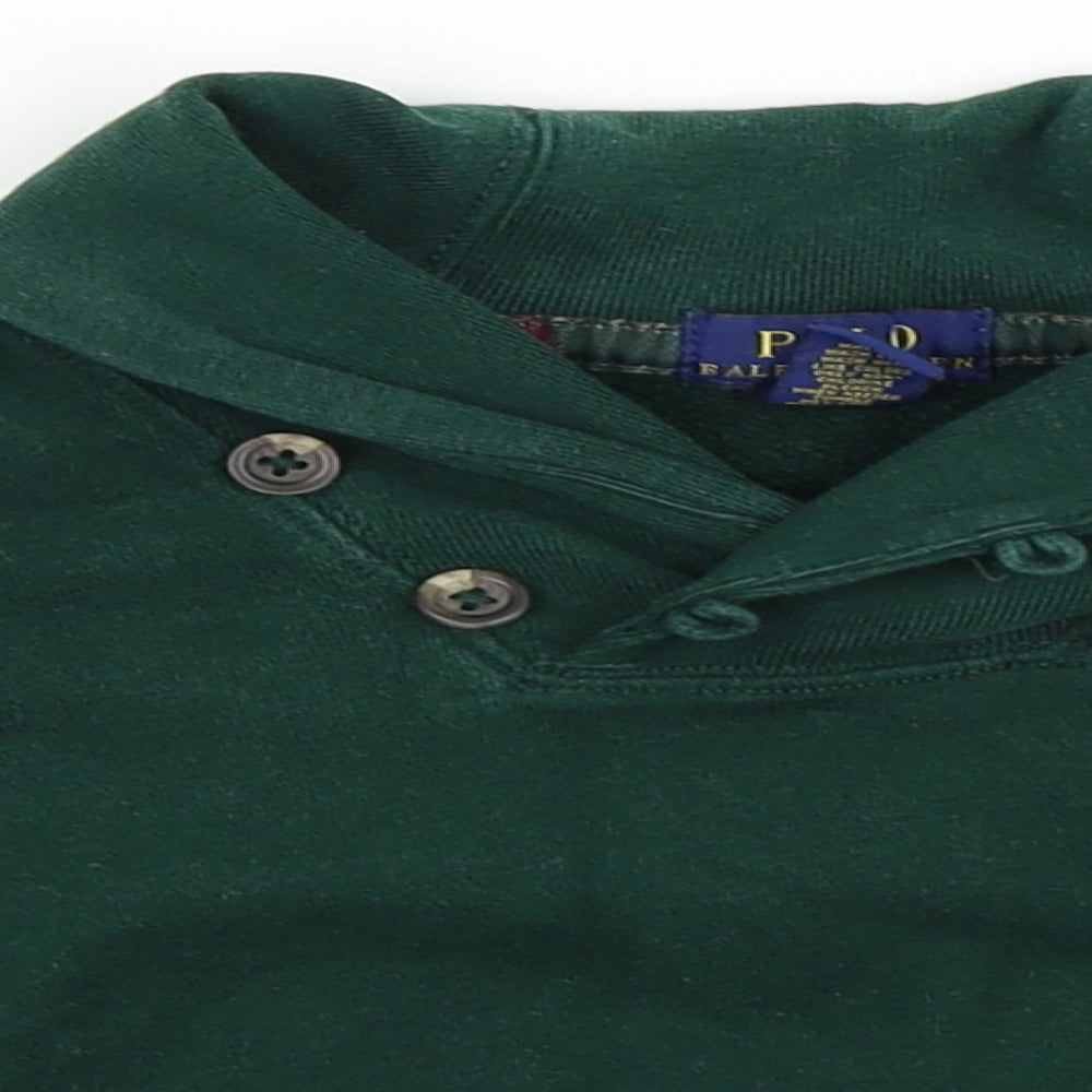 Polo Ralph Lauren Boys Green   Pullover Jumper Size 2 Years