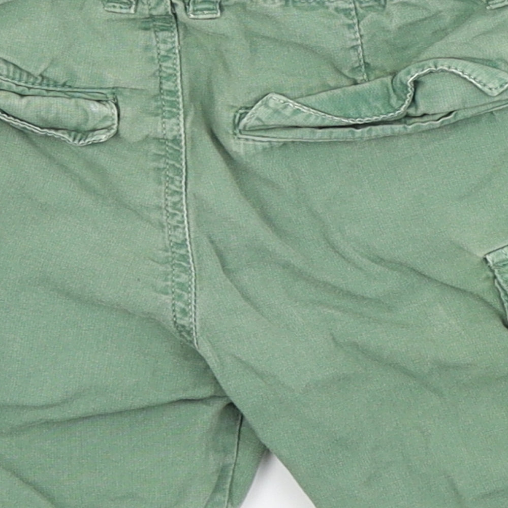 Minoti Boys Green   Cargo Shorts Size 2 Years
