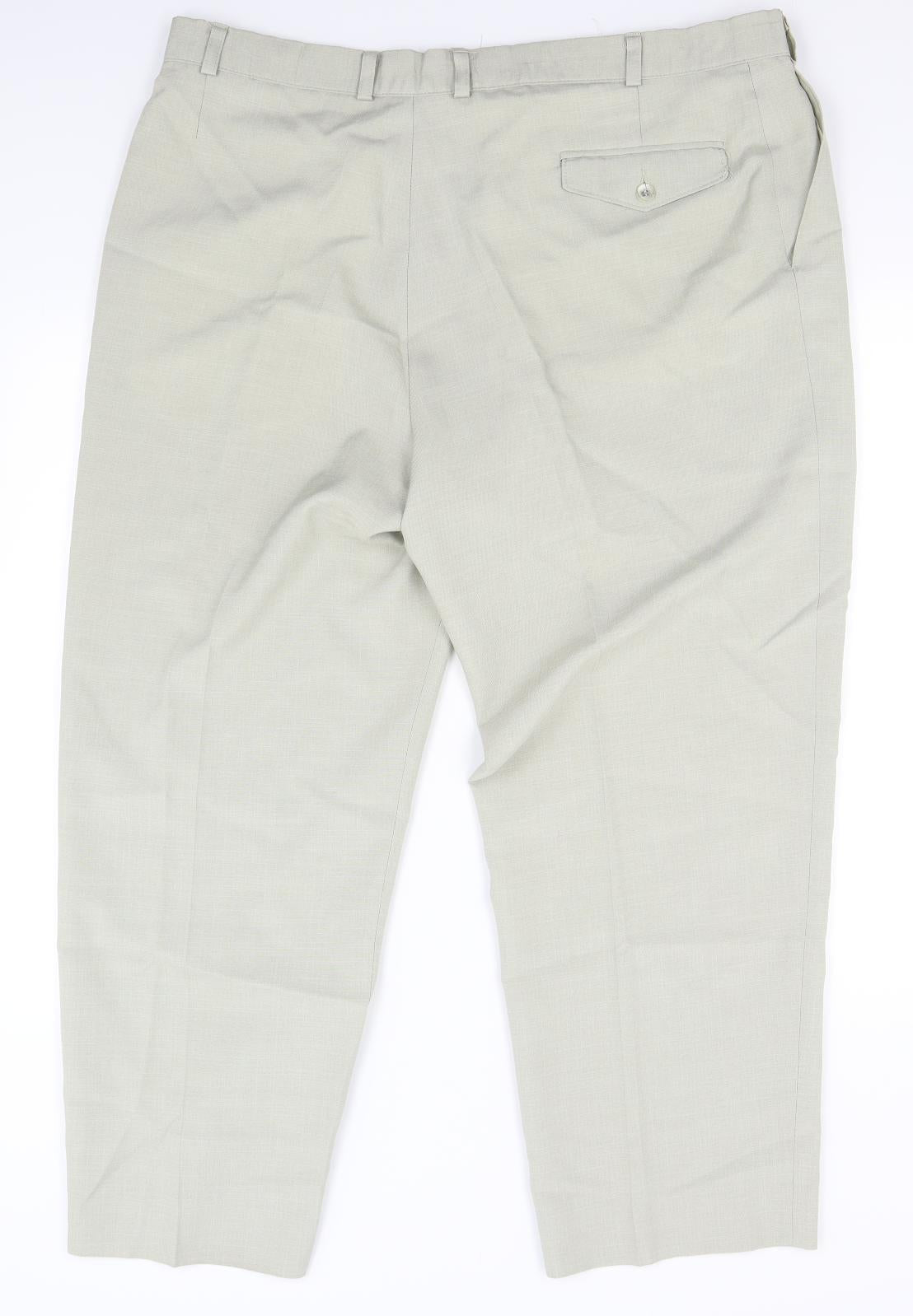 Marks and Spencer Mens Beige   Trousers  Size 42 in L29 in