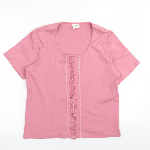 IZ Womens Pink   Basic T-Shirt Size M