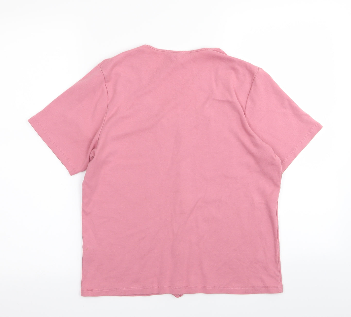 IZ Womens Pink   Basic T-Shirt Size M