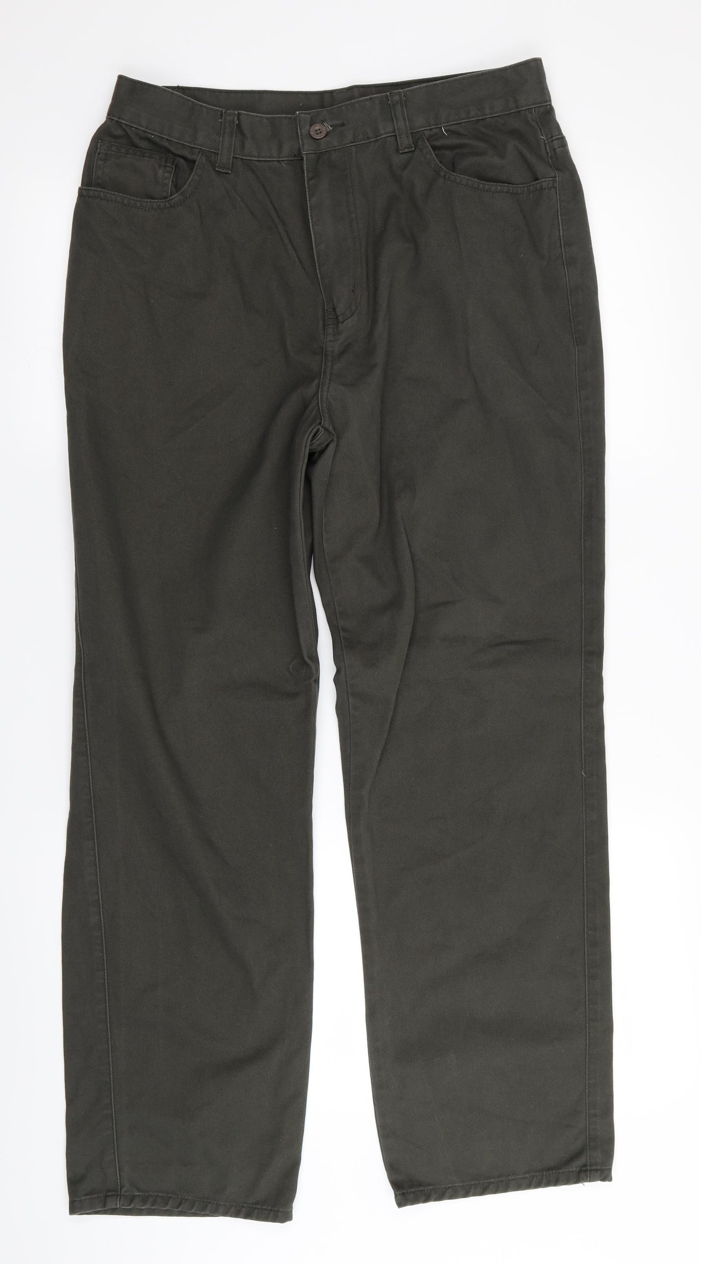 Easy Mens Green   Trousers  Size 32 in L30 in