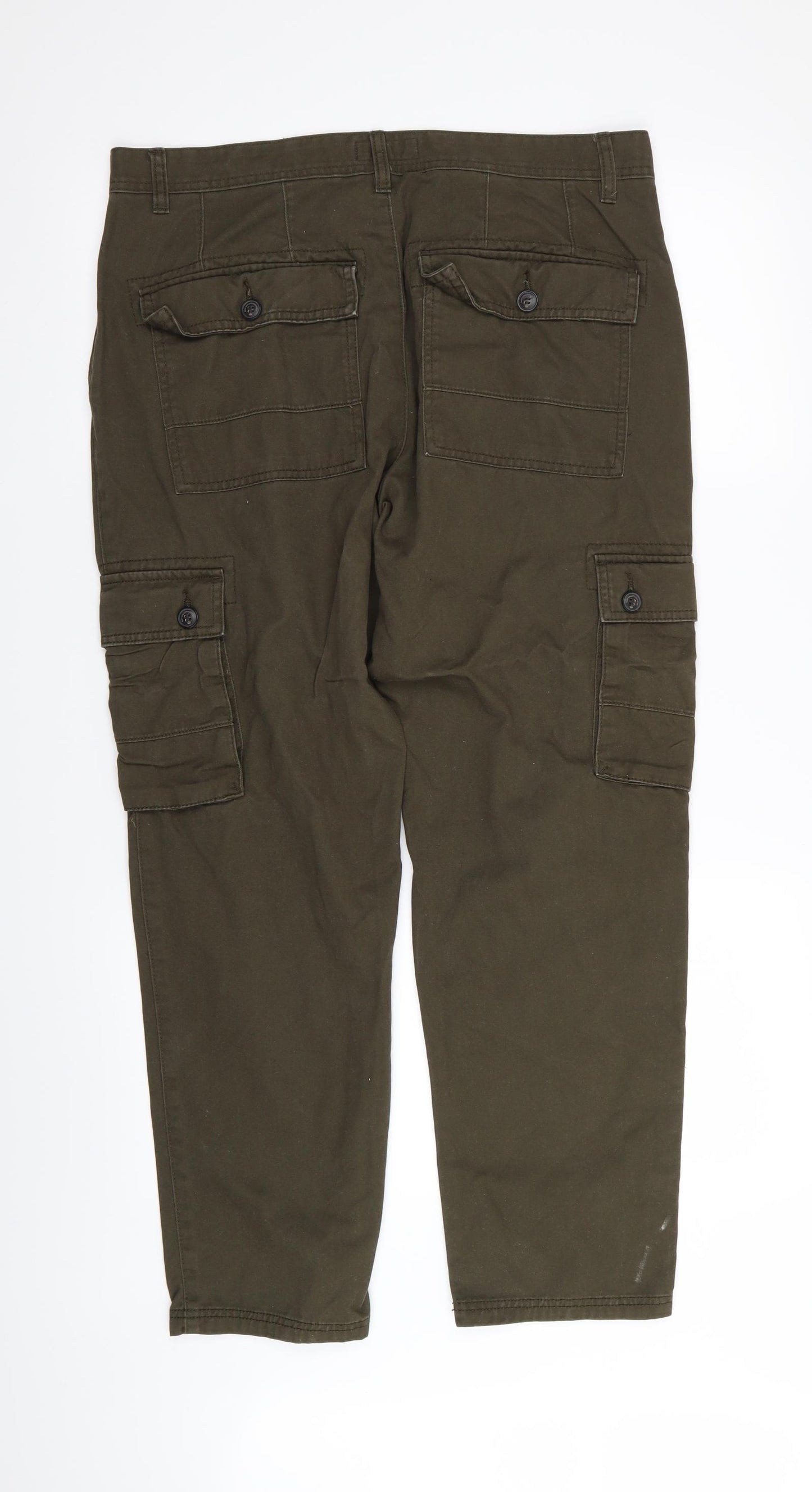 Easy Mens Green   Trousers  Size 34 in L29 in