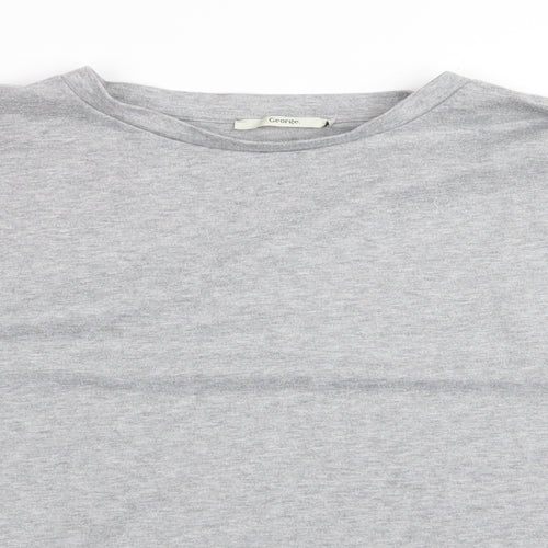 Asda George Womens Grey   Basic T-Shirt Size 16