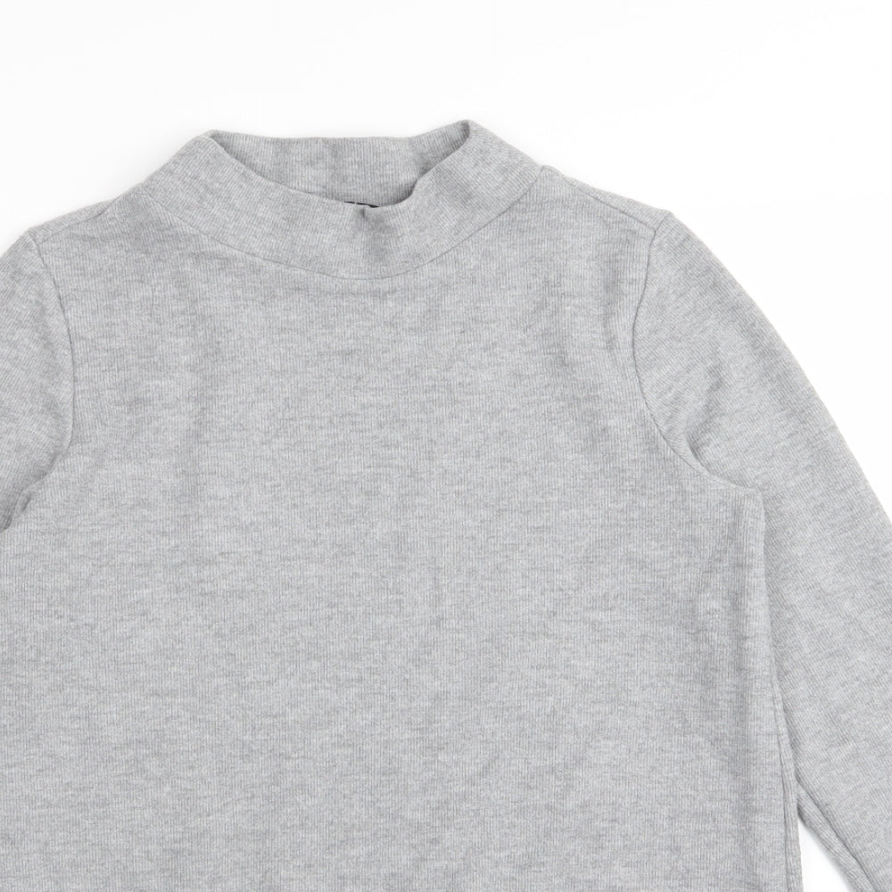 M&S Womens Grey   Pullover Jumper Size 10