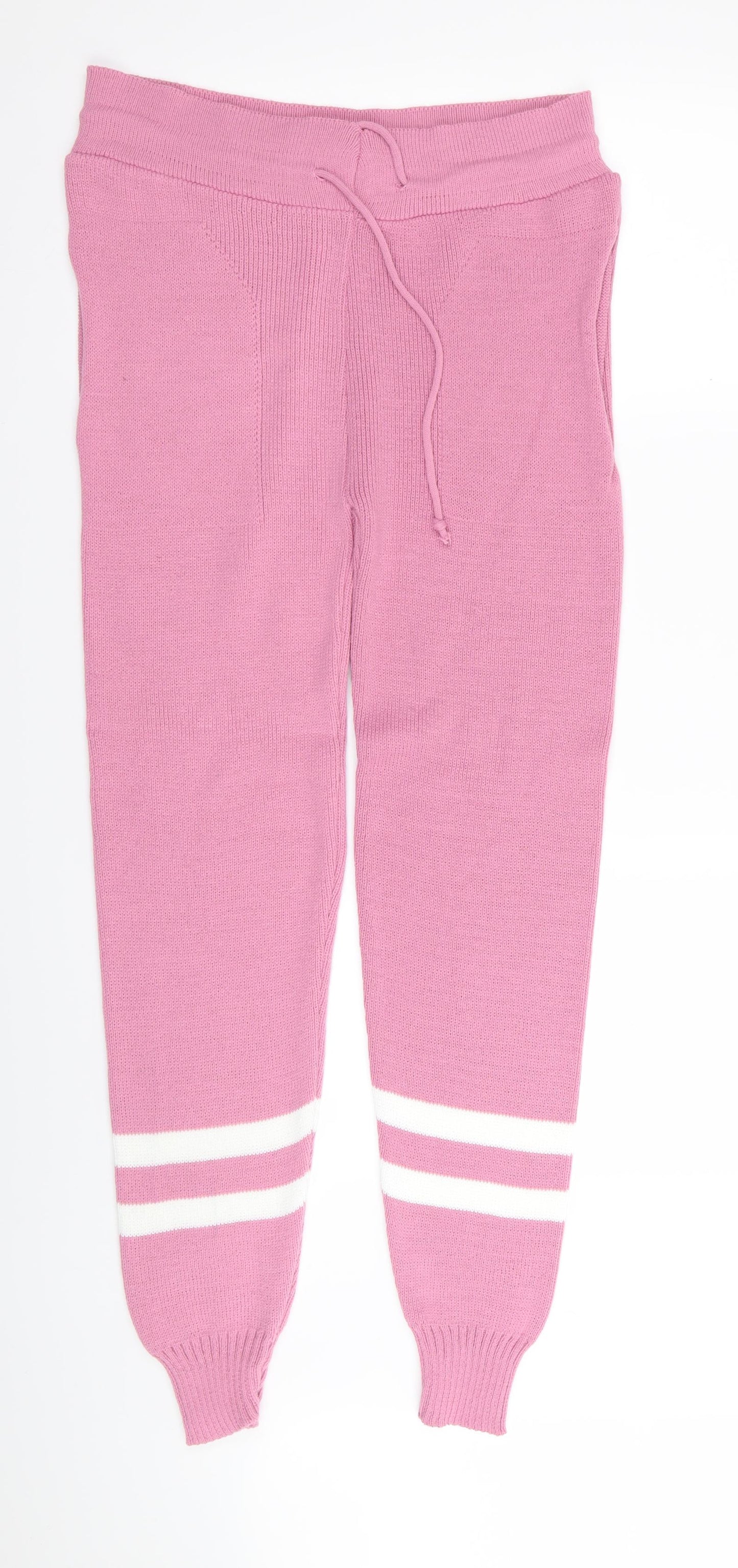Preworn Womens Pink   Jogger Trousers Size 30 in L30 in