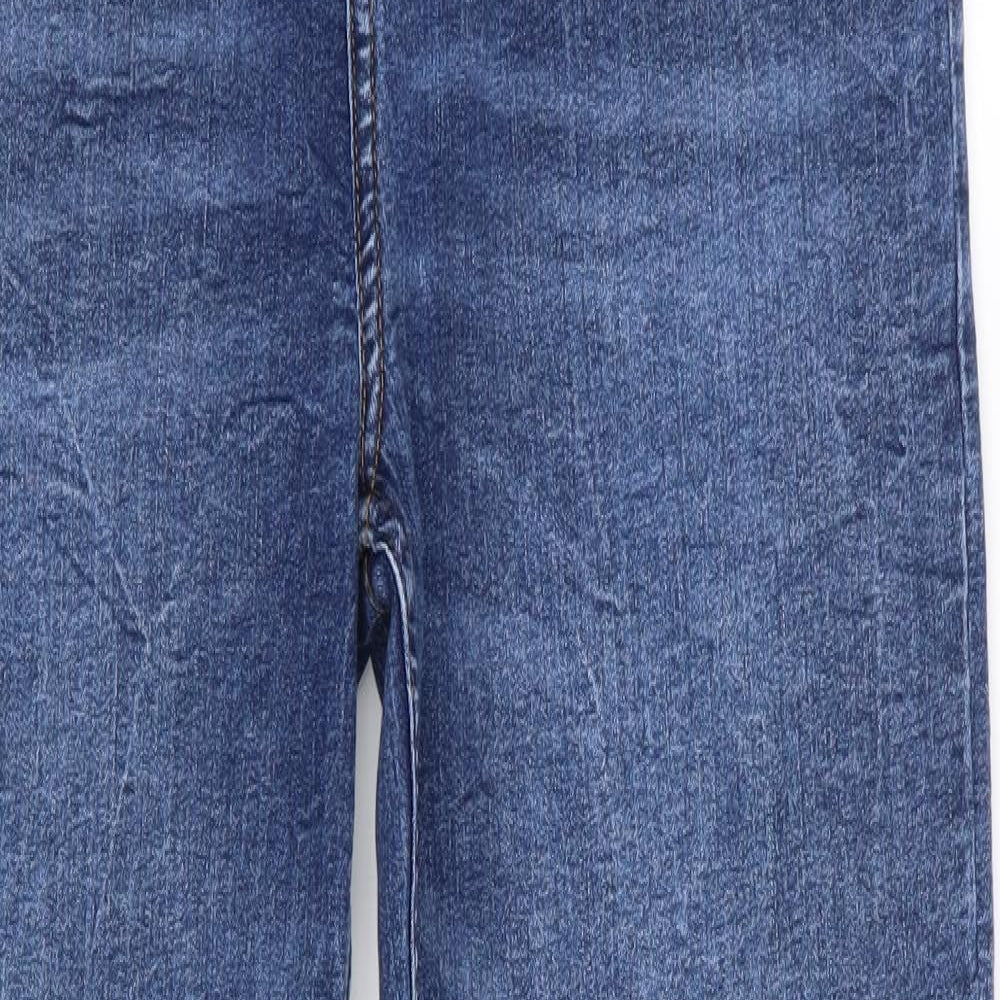 M&S Womens Blue   Straight Jeans Size 16 L32 in