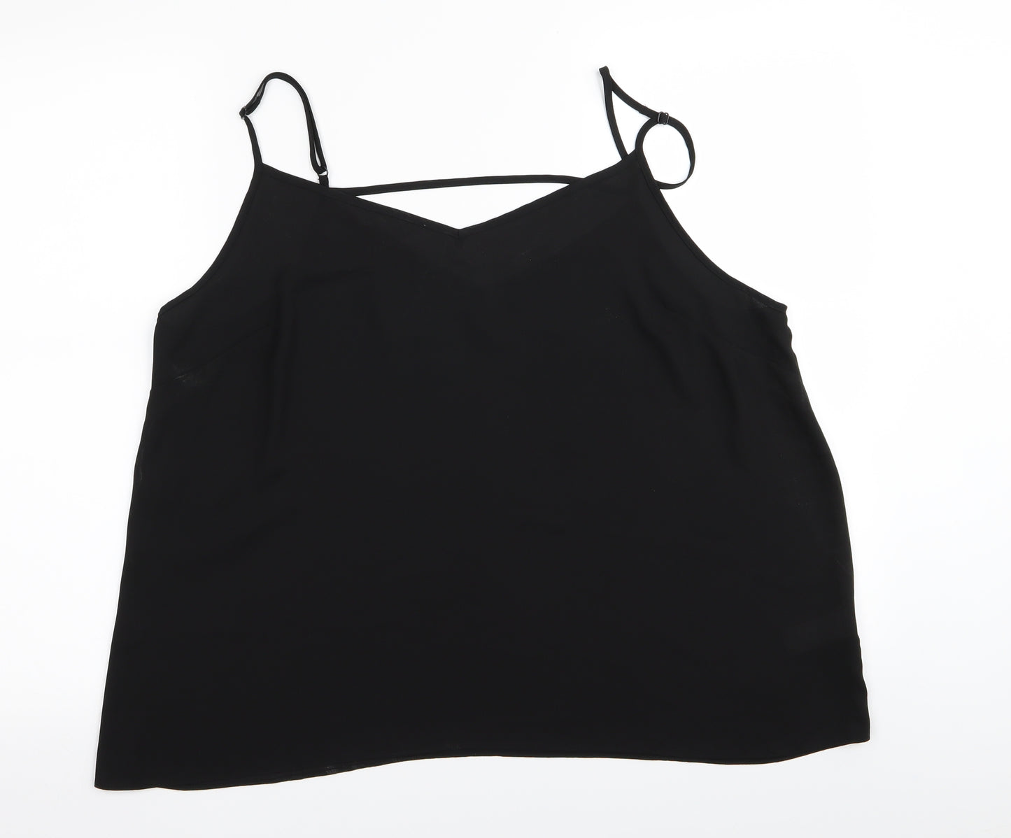 Primark Womens Black   Camisole Tank Size 20