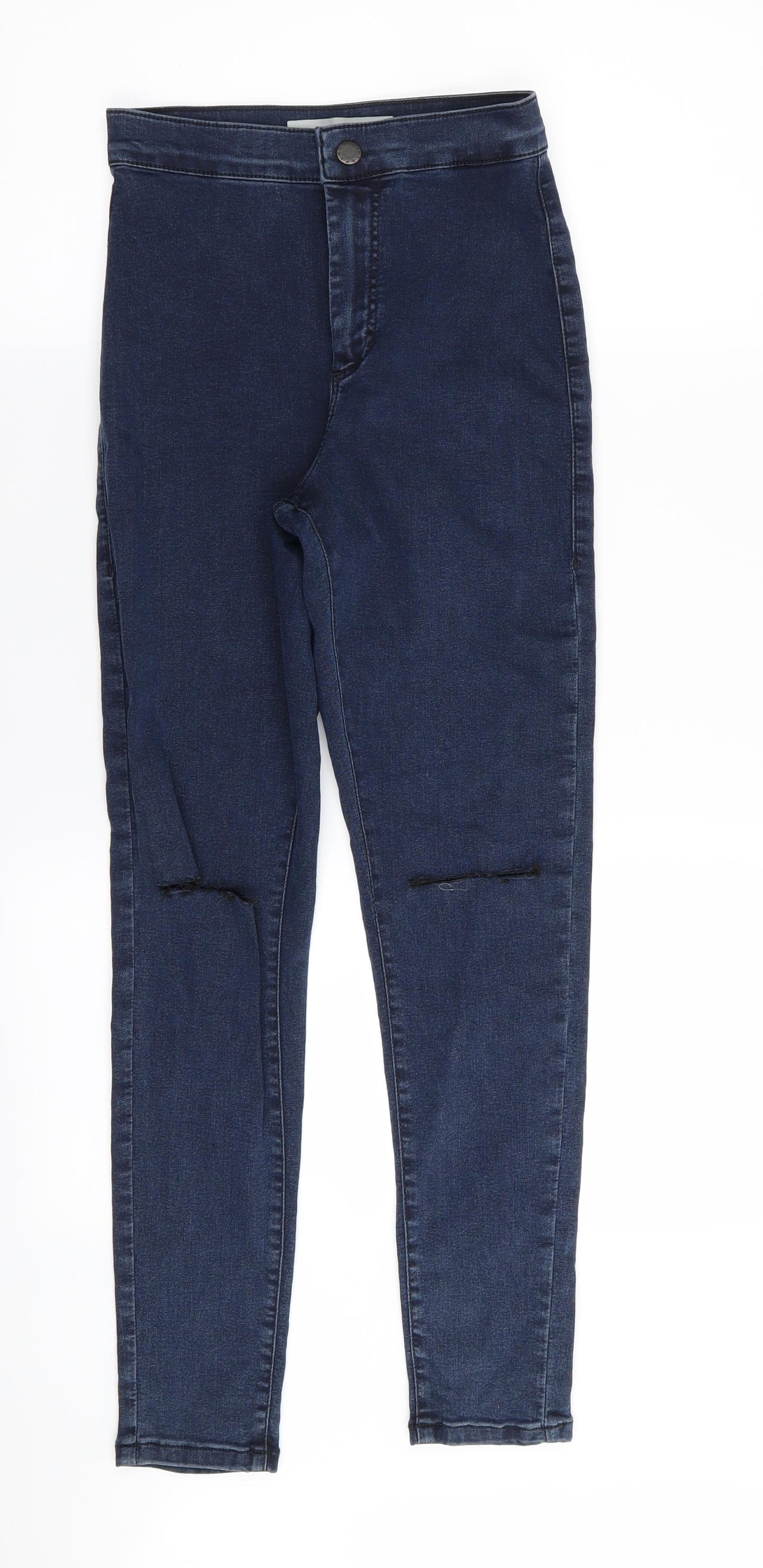 Topshop Womens Blue   Skinny Jeans Size 26 in L28 in