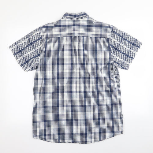 Cedar Wood State Mens Multicoloured Check   Button-Up Size M
