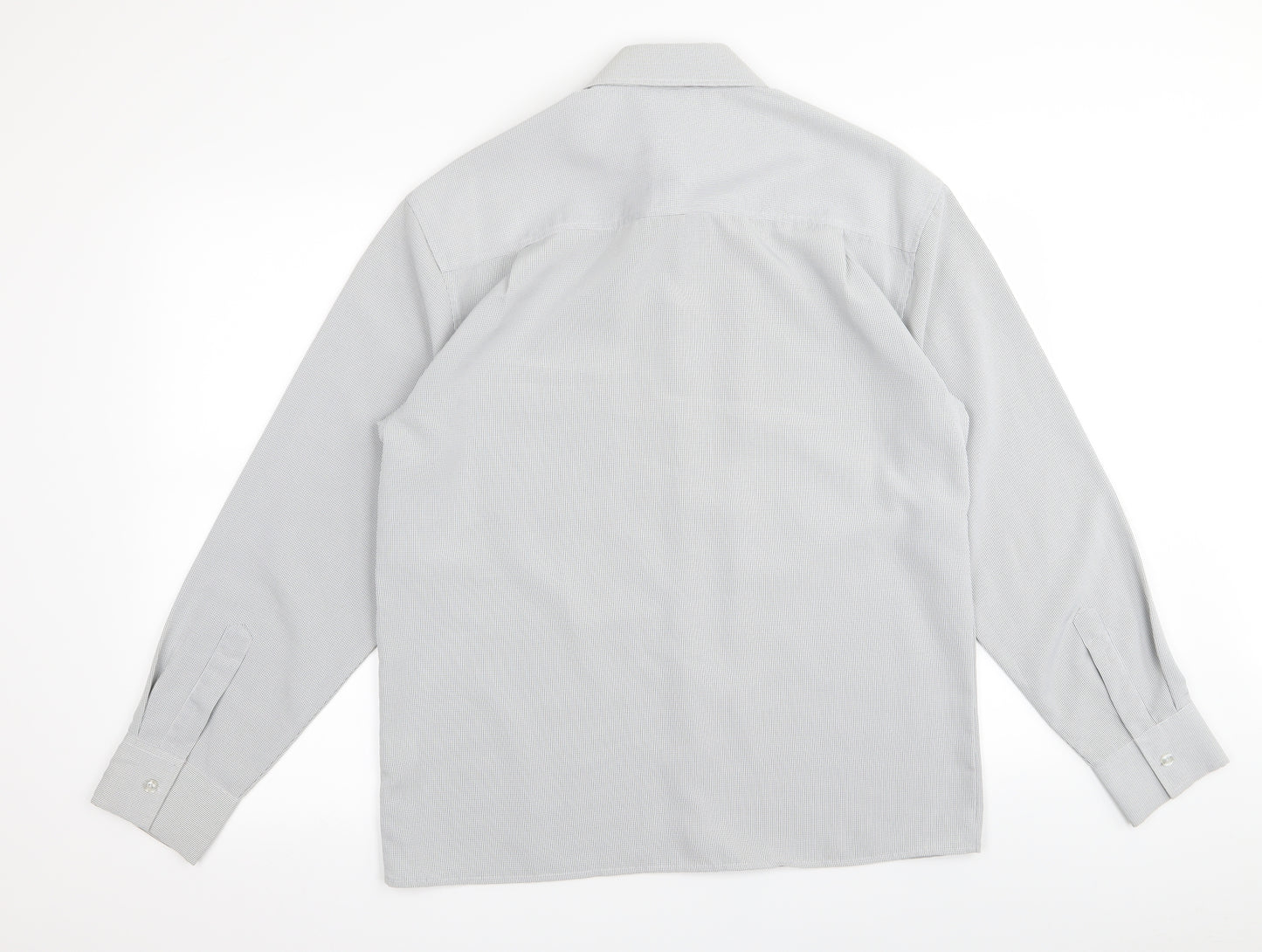 detail Mens Multicoloured Check   Dress Shirt Size M