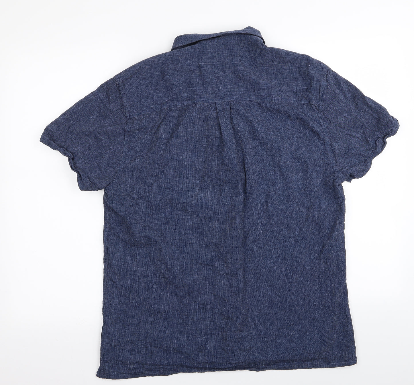 ACW58 Mens Blue    Button-Up Size L
