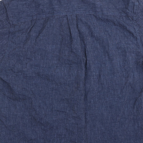 ACW58 Mens Blue    Button-Up Size L