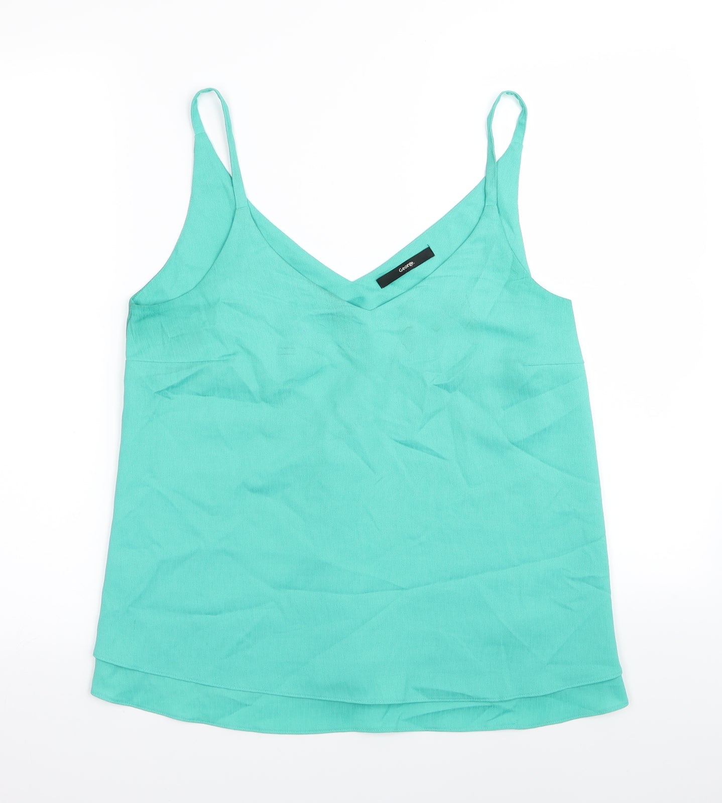 Asda George Womens Green   Camisole Tank Size 10