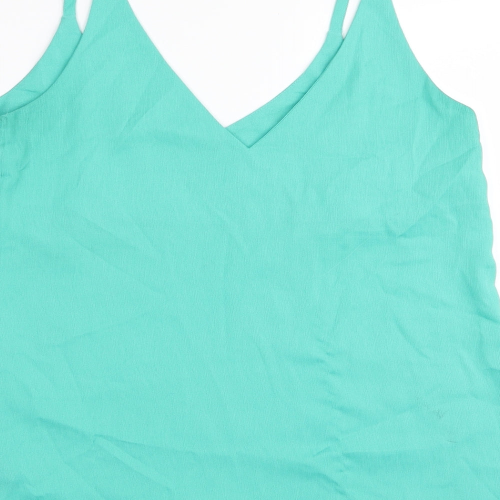 Asda George Womens Green   Camisole Tank Size 10
