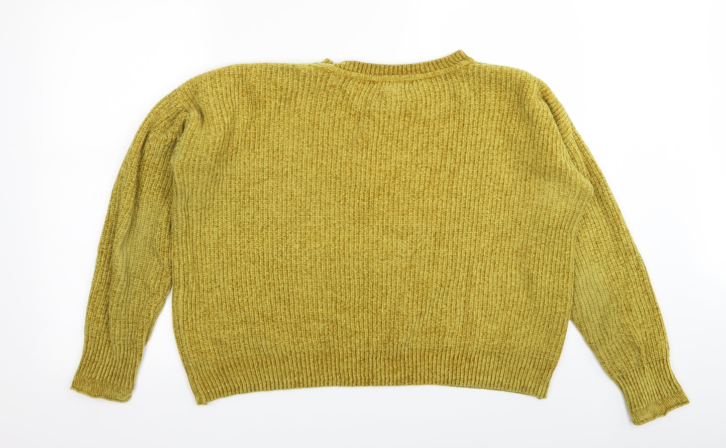 Primark Womens Yellow   Pullover Jumper Size 12
