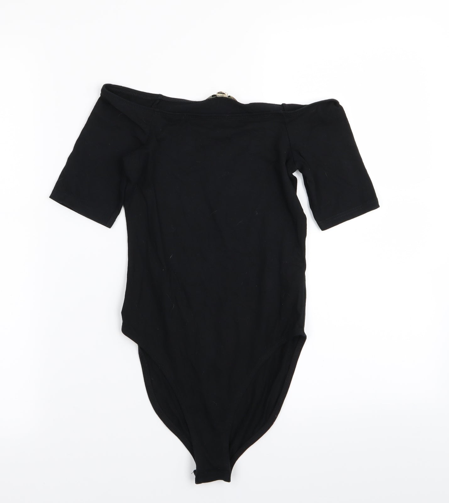 Miss Selfridge Womens Black   Bodysuit One-Piece Size 6