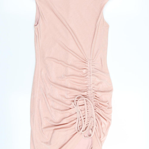 Miss Selfridge Womens Pink   Pencil Dress  Size 8