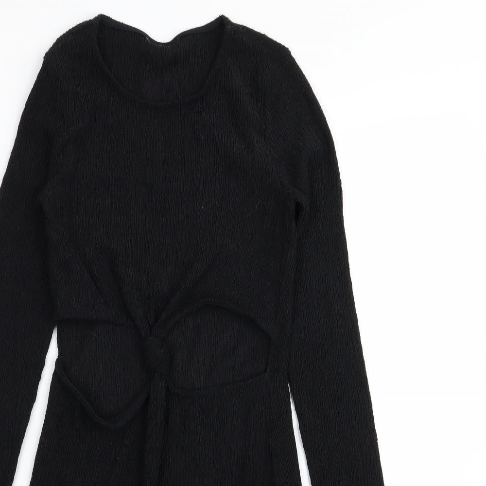 Topshop Womens Black   Pencil Dress  Size 8
