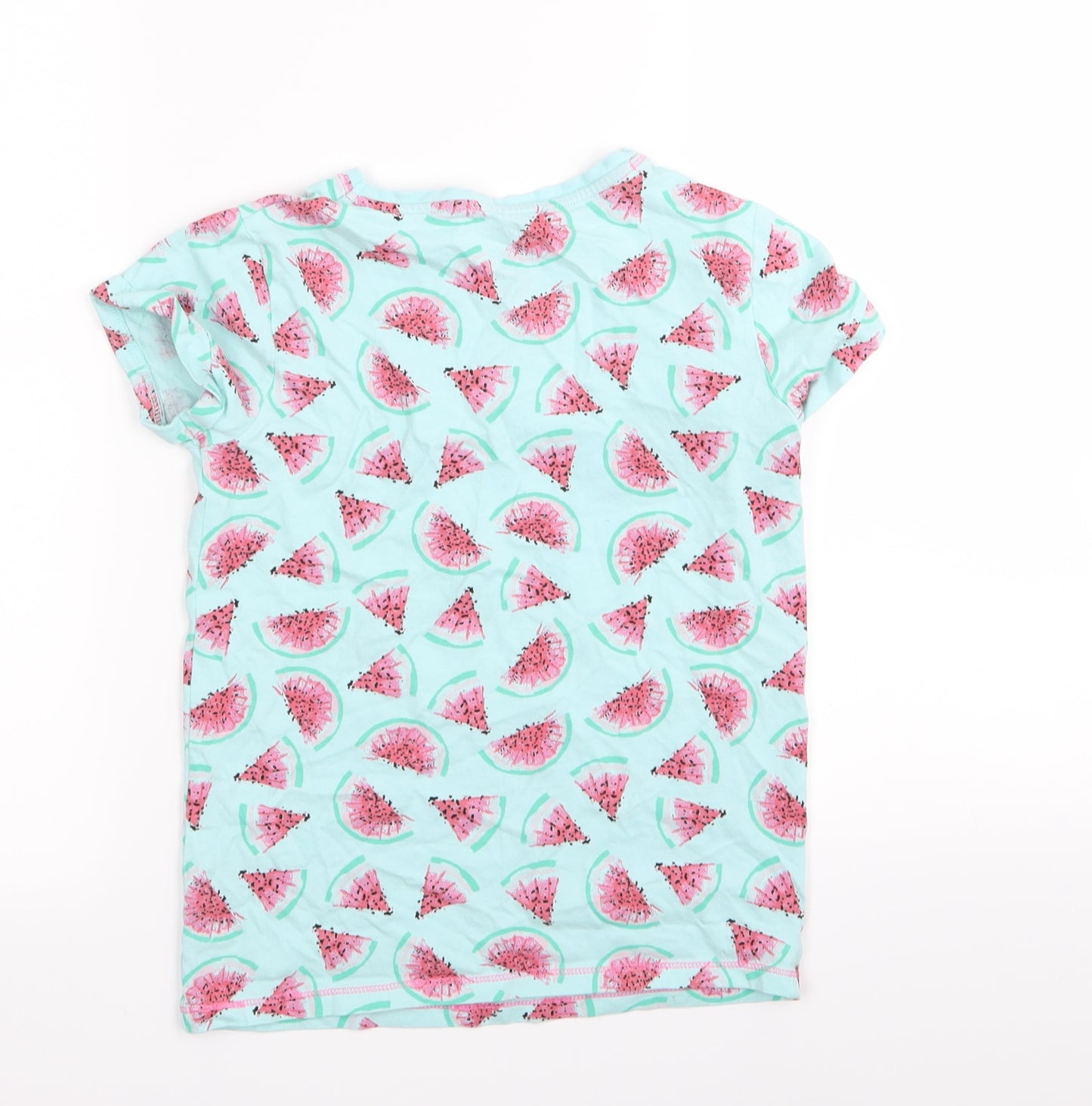 TU Girls Blue   Basic T-Shirt Size 9-10 Years