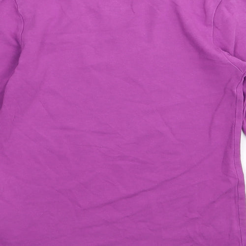 H&M Girls Purple   Basic T-Shirt Size 7-8 Years