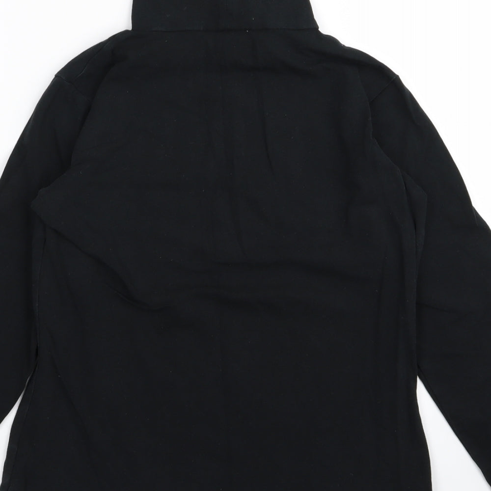Glenmuir Womens Black   Basic T-Shirt Size S