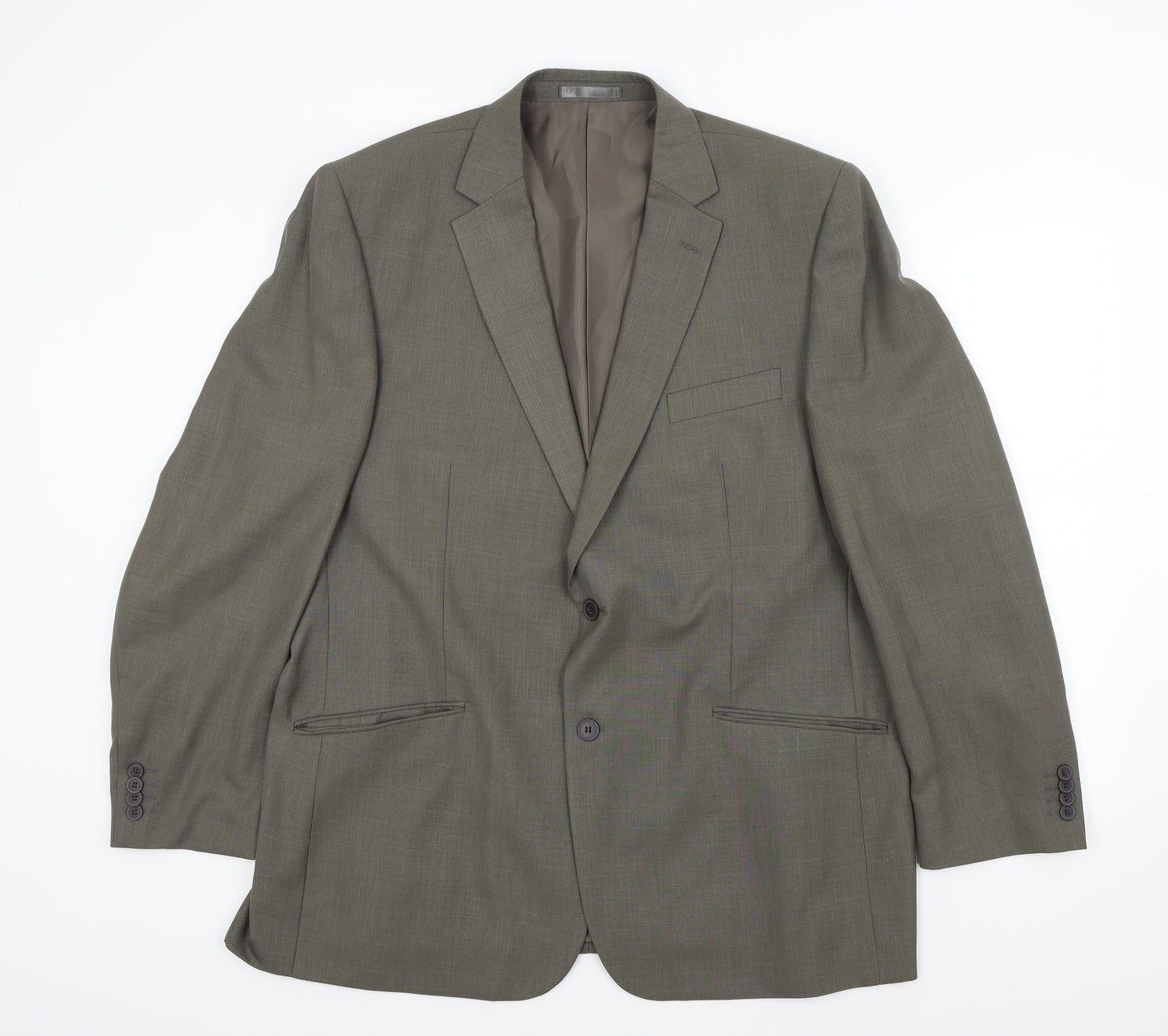 F&F Mens Brown   Jacket Suit Jacket Size 46