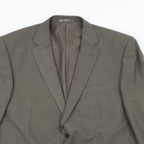 F&F Mens Brown   Jacket Suit Jacket Size 46