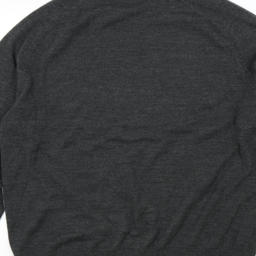 F&F Mens Grey   Pullover Jumper Size L