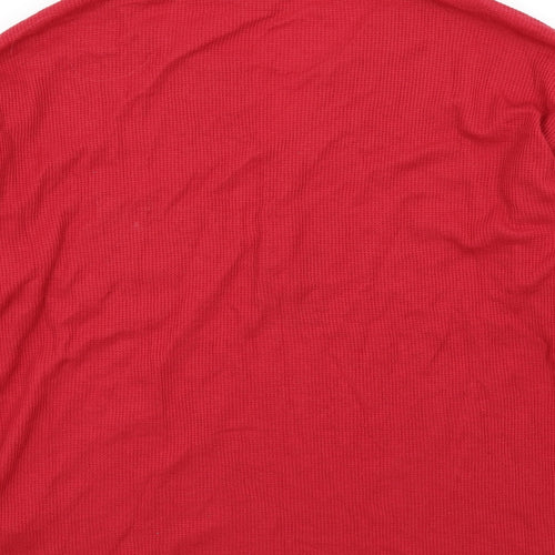 SLEEP WELL Womens Red Solid  Top Pyjama Top Size 16