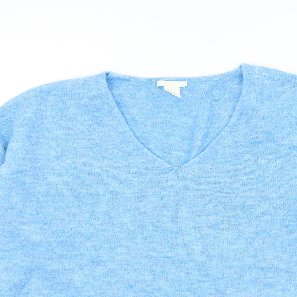 H&M Womens Blue   Pullover Jumper Size M