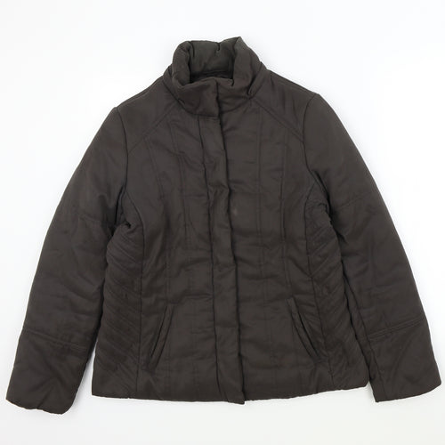 Principles Womens Brown   Overcoat Jacket Size 14