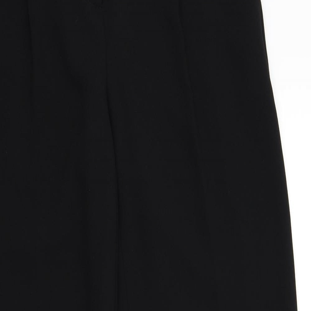 NEXT Womens Black   Trousers  Size 8 L31 in