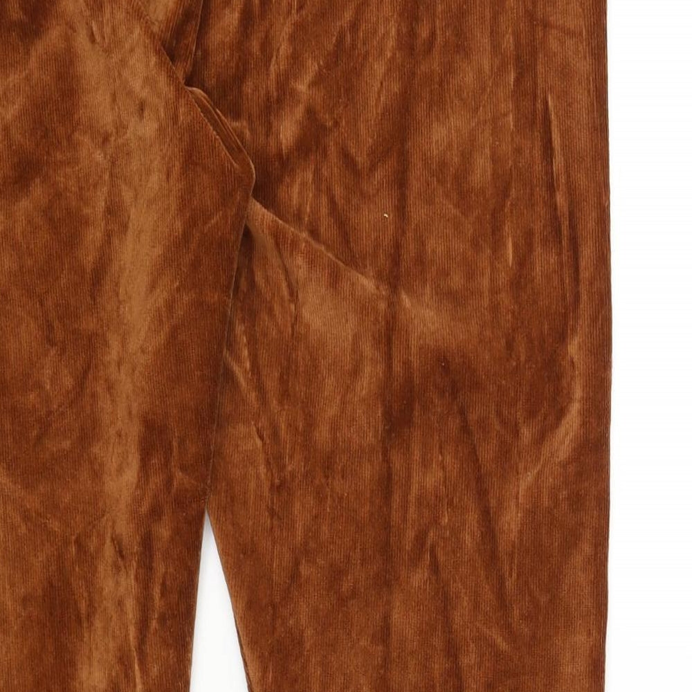 M&S Womens Brown   Trousers  Size 20 L29 in
