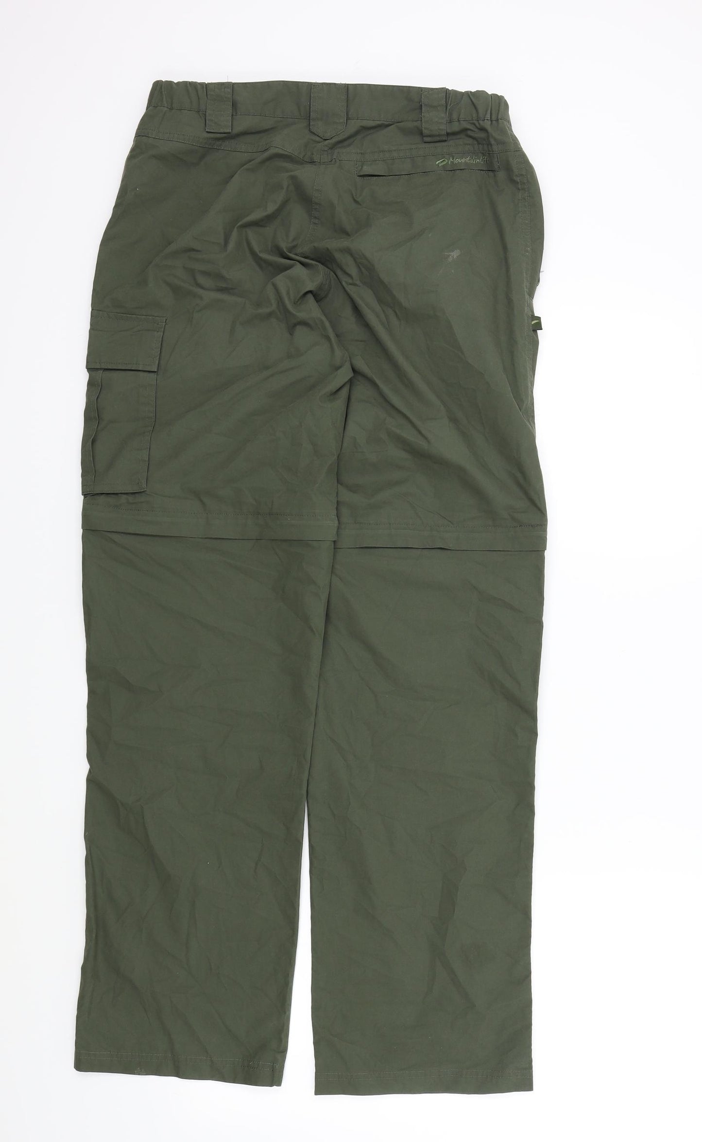 Mountain Life Womens Green   Trousers  Size 8 L31 in