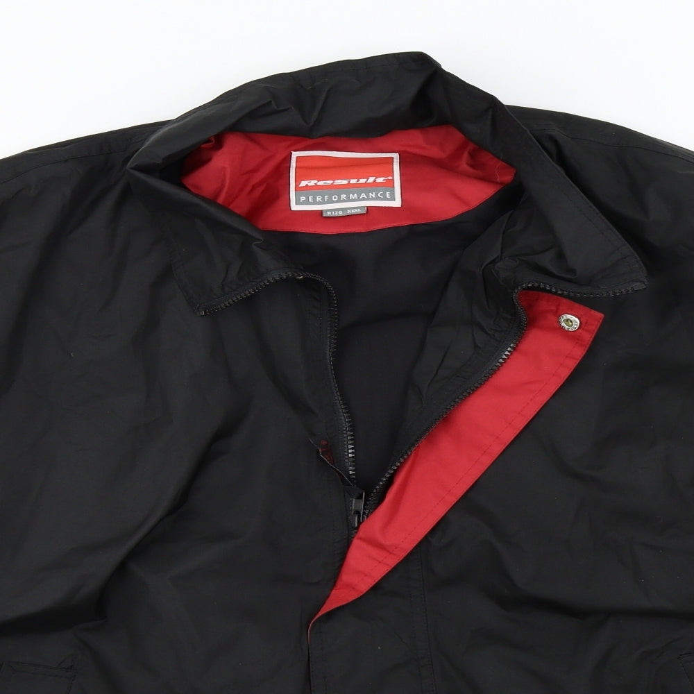 Result Mens Black   Jacket  Size 3XL