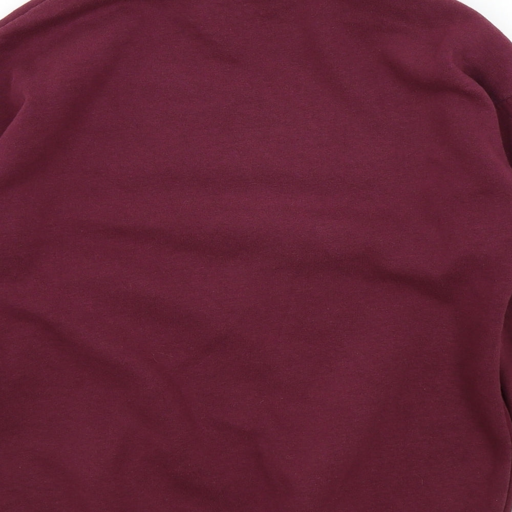 Harry Potter Girls Purple Colourblock  Pullover Jumper Size 11-12 Years