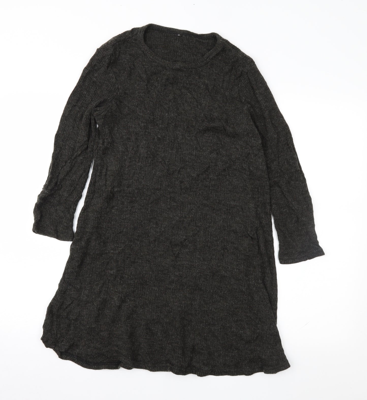 Preworn Womens Grey   Jumper Dress  Size S
