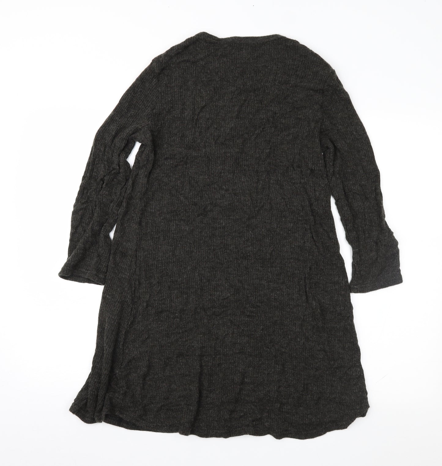 Preworn Womens Grey   Jumper Dress  Size S