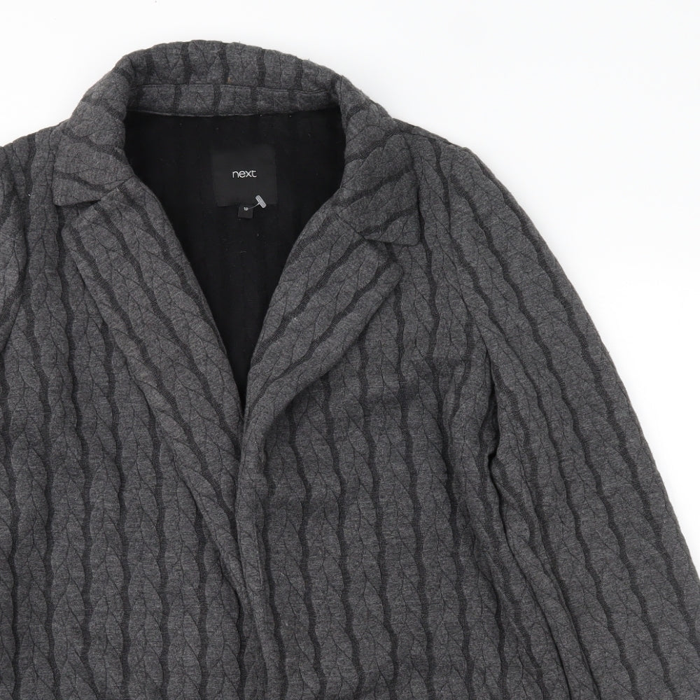 NEXT Womens Grey Geometric  Jacket  Size 10