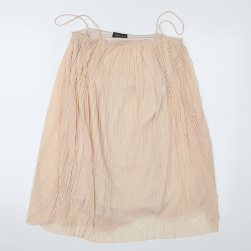 Topshop Womens Orange   Slip Dress  Size 6