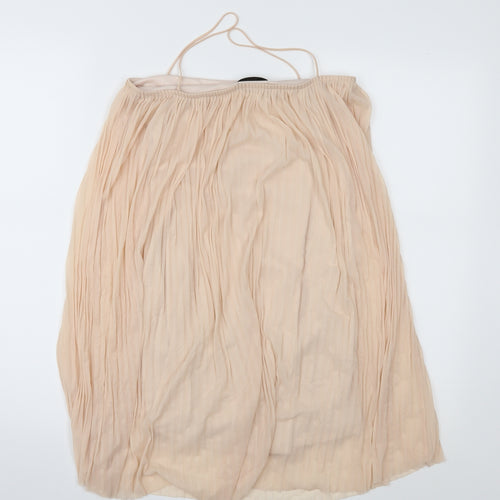 Topshop Womens Orange   Slip Dress  Size 6