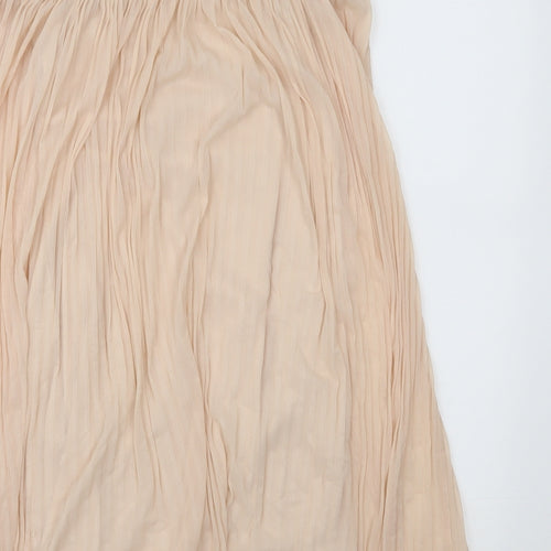 Topshop Womens Orange   Slip Dress  Size 6