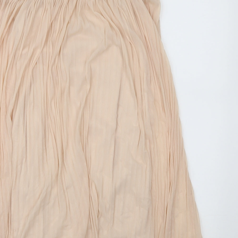 Topshop Womens Orange   Slip Dress  Size 6